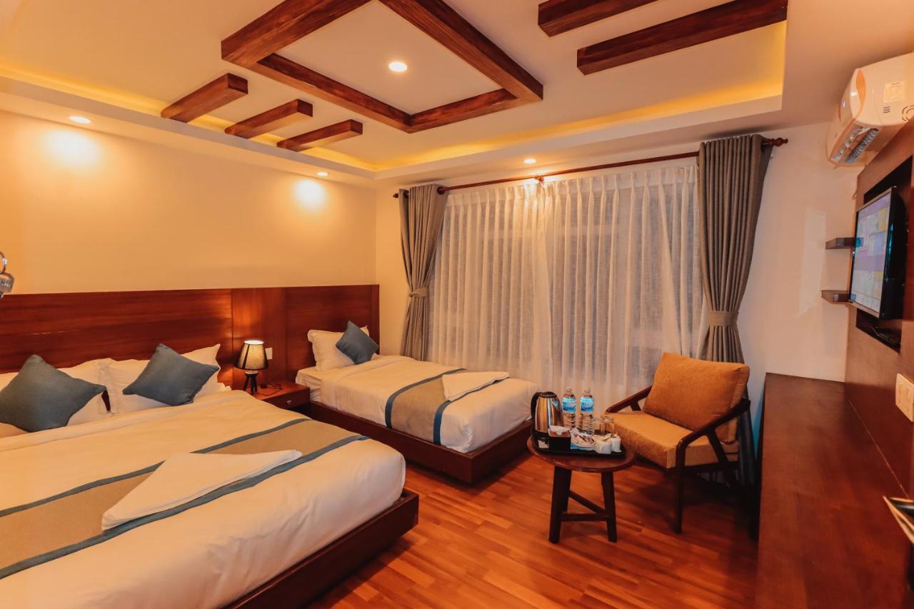 Kathmandu Aagantuk Hotel Catmandu Exterior foto