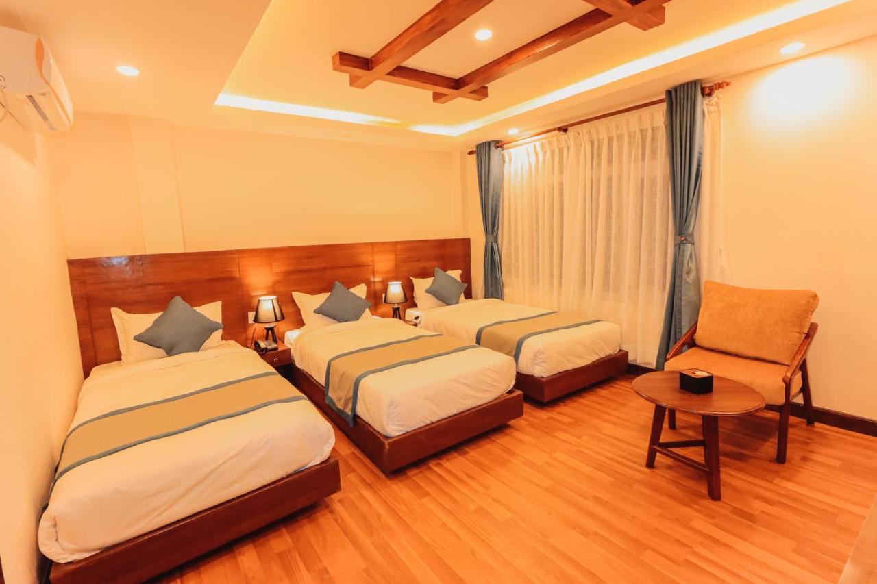 Kathmandu Aagantuk Hotel Catmandu Exterior foto